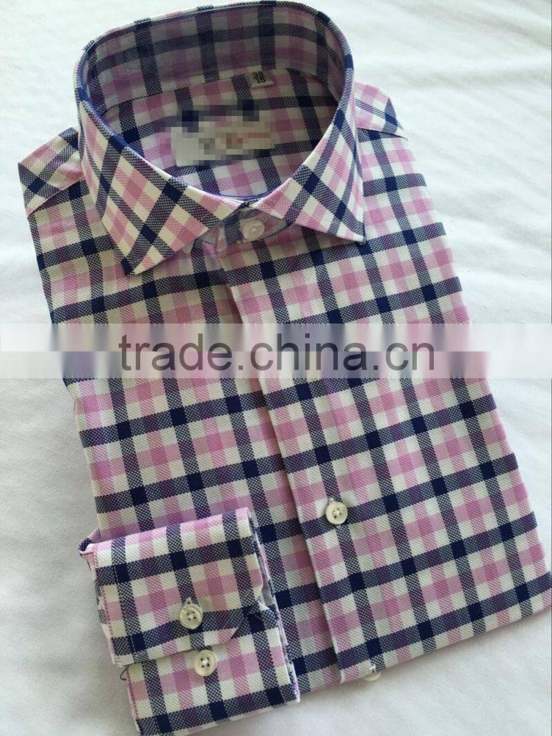 2017 Spring New cutaway collar floral casual shirts