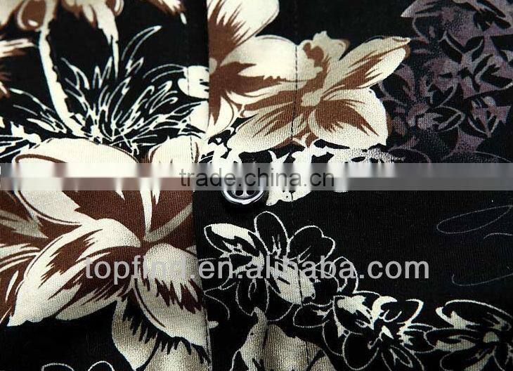 2016 alibaba supply latest fashion 100% cotton print mens shirt with best price