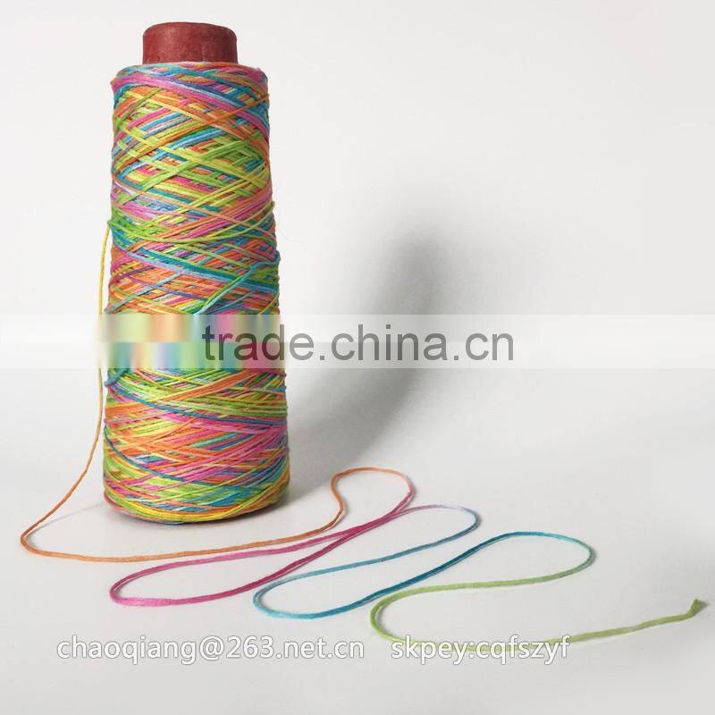 100% Organic Cotton Mix Color Yarn