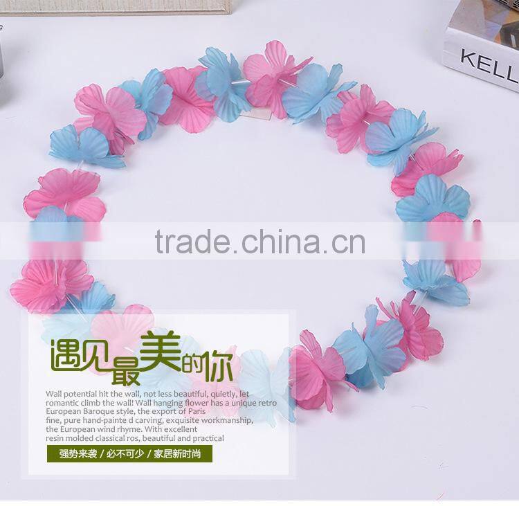 Hot Sale Hawaii Flower Necklaces Hula Lei Garland For Party Dance