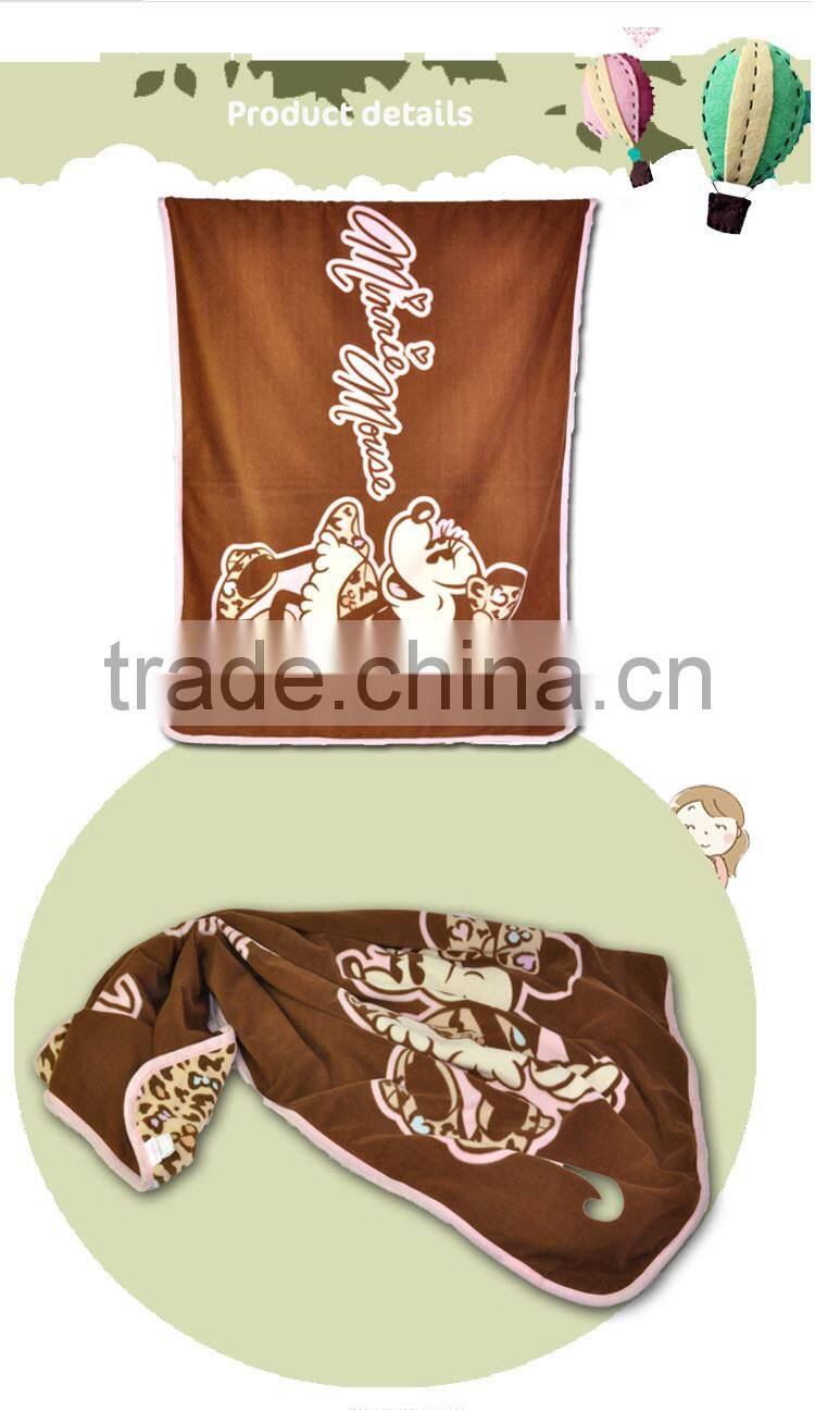 Manufacture Embossed Style Knitting Baby Blanket