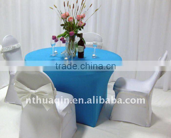 6ft stretch rectangle table cover with open sides spandex banquet 6ft table cover