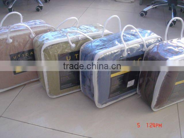 100 pct polyester knitted polar fleece bed sheet sets