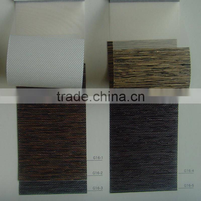 zebra blind fabric sun shade material in high quality windows