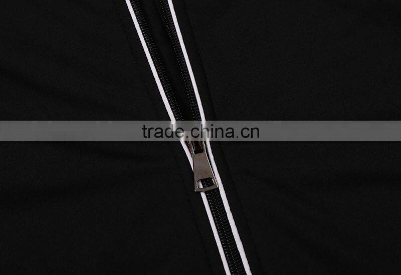 Private logo black softshell jacket