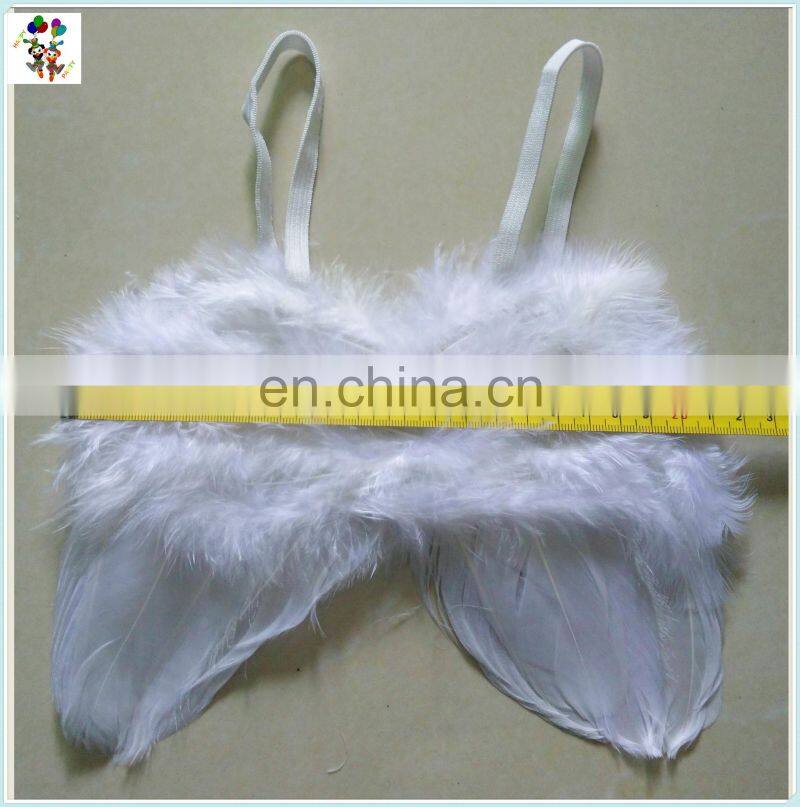 Babies Toddlers Small White Feather Angel Wings HPC-0855