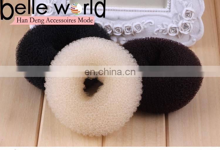 High quality nylon silk Donuts bud hair device hair bun maker