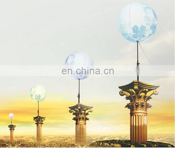 LED Light Chaging Inflatable Tripod Balloon / Decorative Standing Balloon with Custom Logo Printing