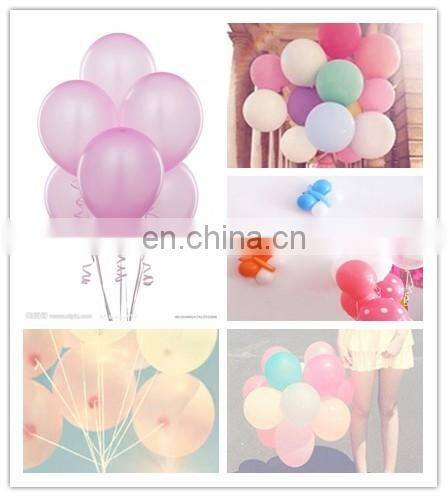 Printing latex balloon wholesales cheap transparent latex balloons