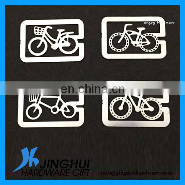 Brass Etching Plated Gold Bicycle Toy