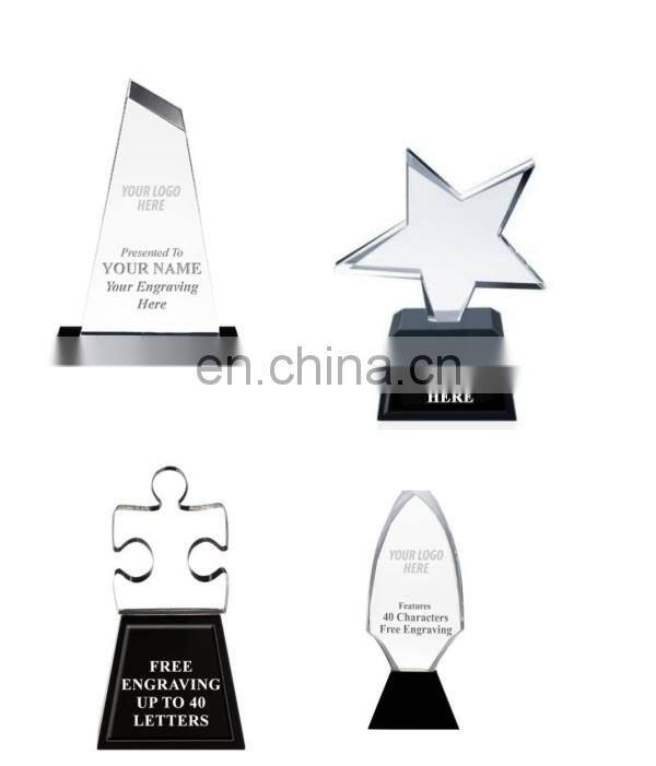 New Design Crystal Trophy Award