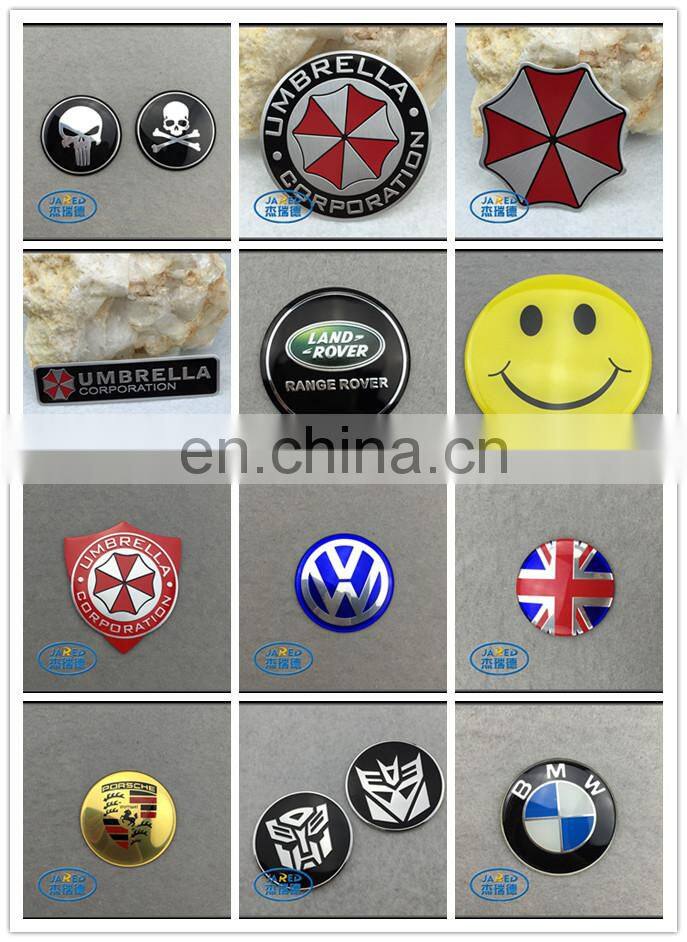 Car Emblem Skull Badges with Varnishing