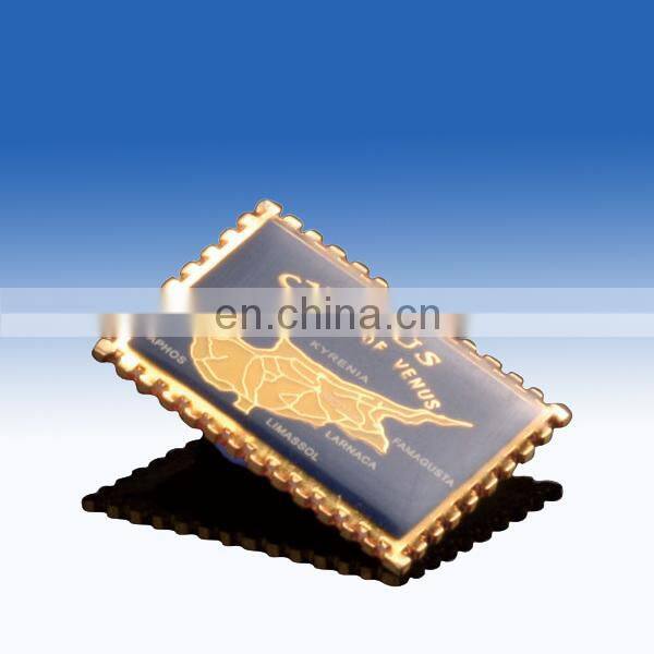 custom souvenir lapel pins with cyprus map