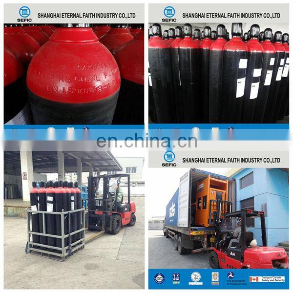 2-50L High Pressure refrigerant gas cylinder Hydrogen Gas Cylinder