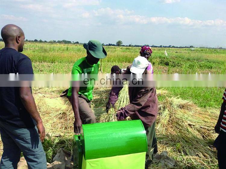 Mini thresher /paddy thresher /manual thresher for rice and soybean