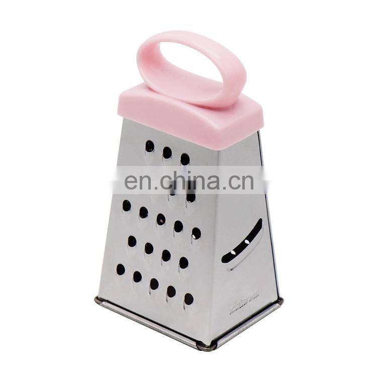 Professional 4 Sides Design Stainless Steel Handheld Mini Cheese Grater