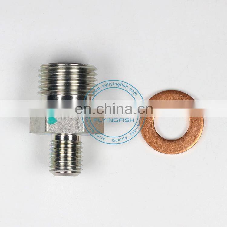 Original and Aftermarket Spare Parts ISF 3.8 ISBe ISDe Diesel Engine Fuel Pipe Male Connector 3932445 3932446