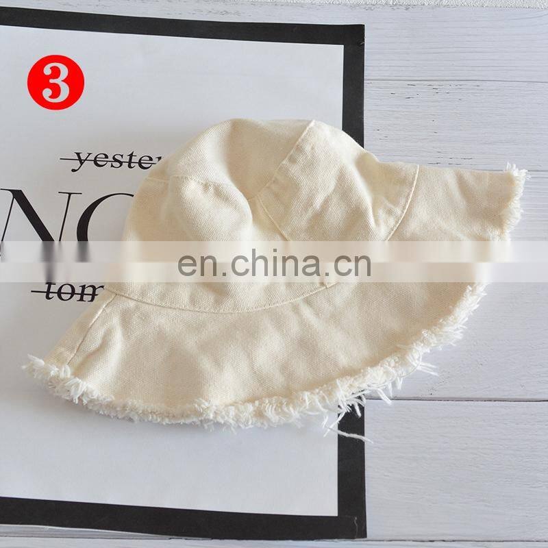 Fisherman's Hat For Women Fashion Solid Color Vacation Hat Girl Soft Bucket Hats Sun Bucket Hat Hip Hop Gorros