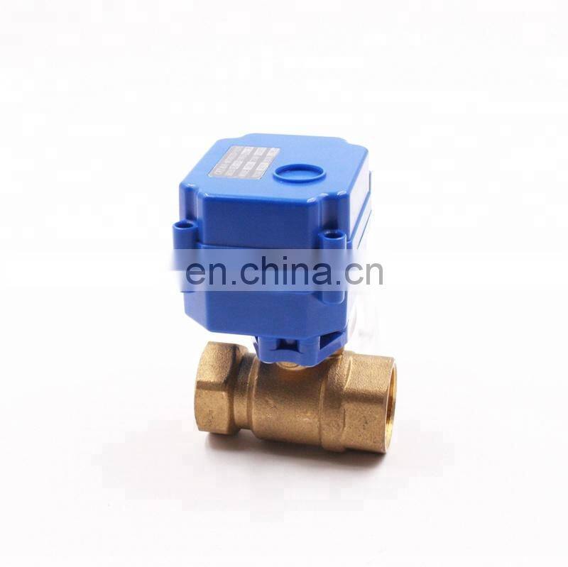DN15 1/2 inch 1/2'' water flow control ball valve electronic shut off valve washing machine ball valve