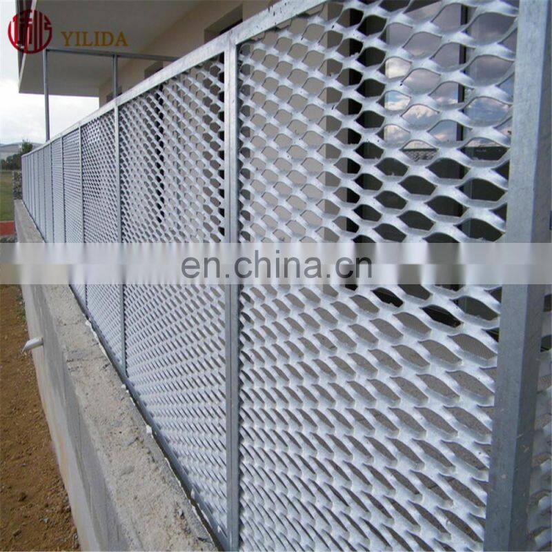 Decorative Aluminum expanded metal mesh panel for fence