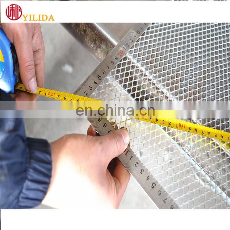 Diamond Wire Mesh Raised expanded metal mesh