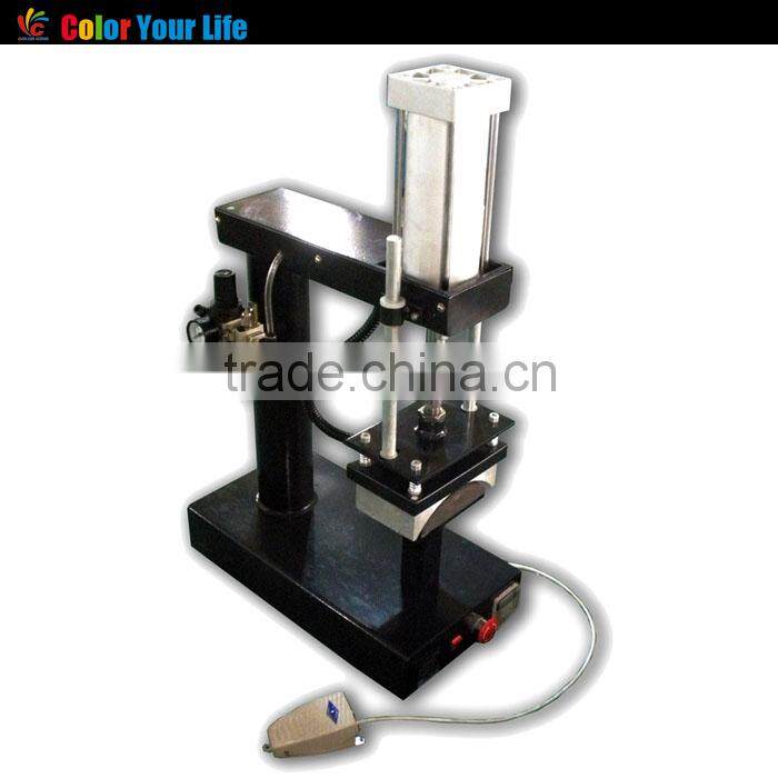 2016 Colorking Newest Cheap Pneumatic Auto Cap Press Machine