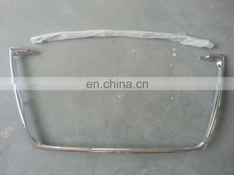 Car body parts auto spare parts car grille frame bumper grille frame grille chrome for Outlander 2010 2011