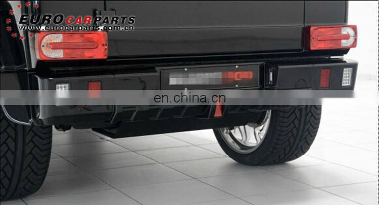 W463 rear bumper fit for G-class W463 G500 G550 G55 G63 to B-style pp rear bumper body kits wirh customer feedback