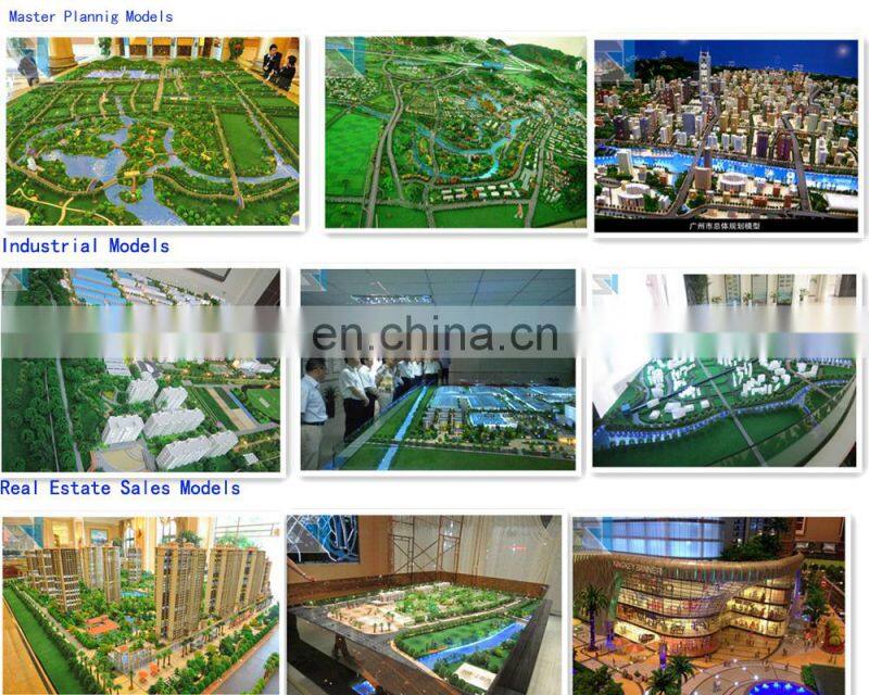 Architecture model maker company for plant train layout , 3d building model