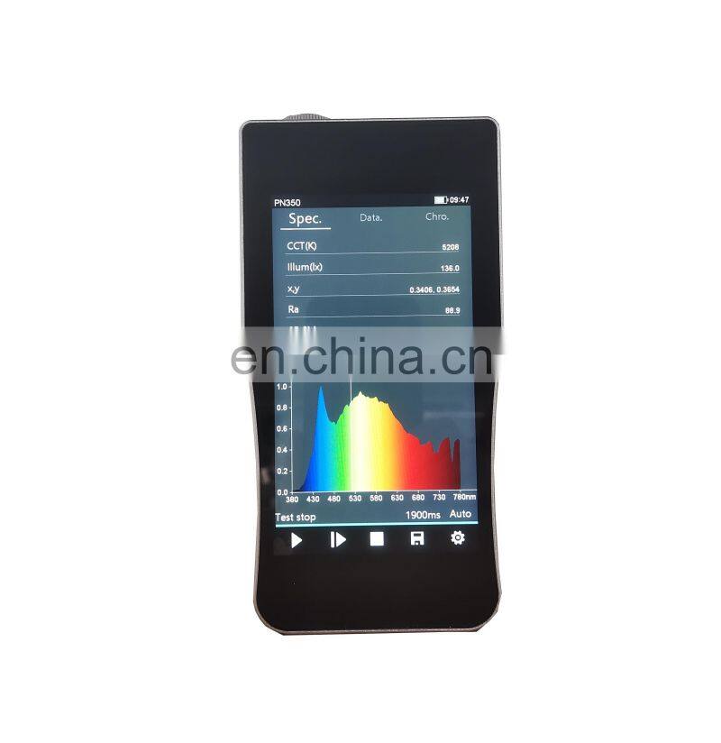PN350C 380-780nm Hot selling Spectrometer Handheld Spectrometer Spectrum Radiometer