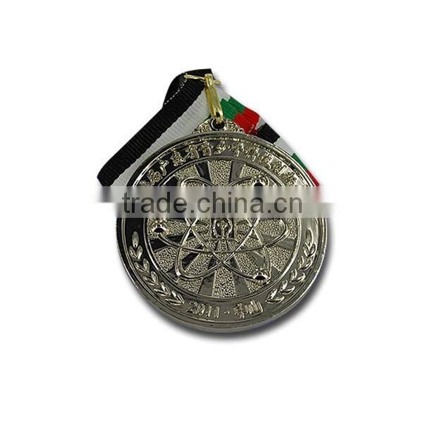 Free design,cheap Custom Zinc metal sports medals
