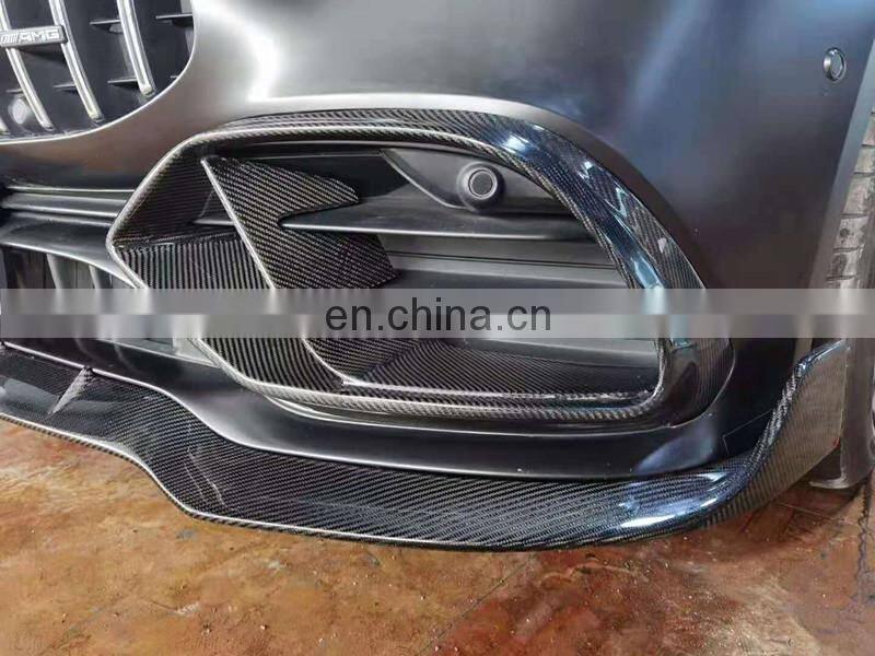 Runde Top Quality For Mercedes-Benz AMG GT50 GT53 Upgrade Brabus Style Carbon Fiber Body Kit Front Lip Rear Diffuser Spoiler
