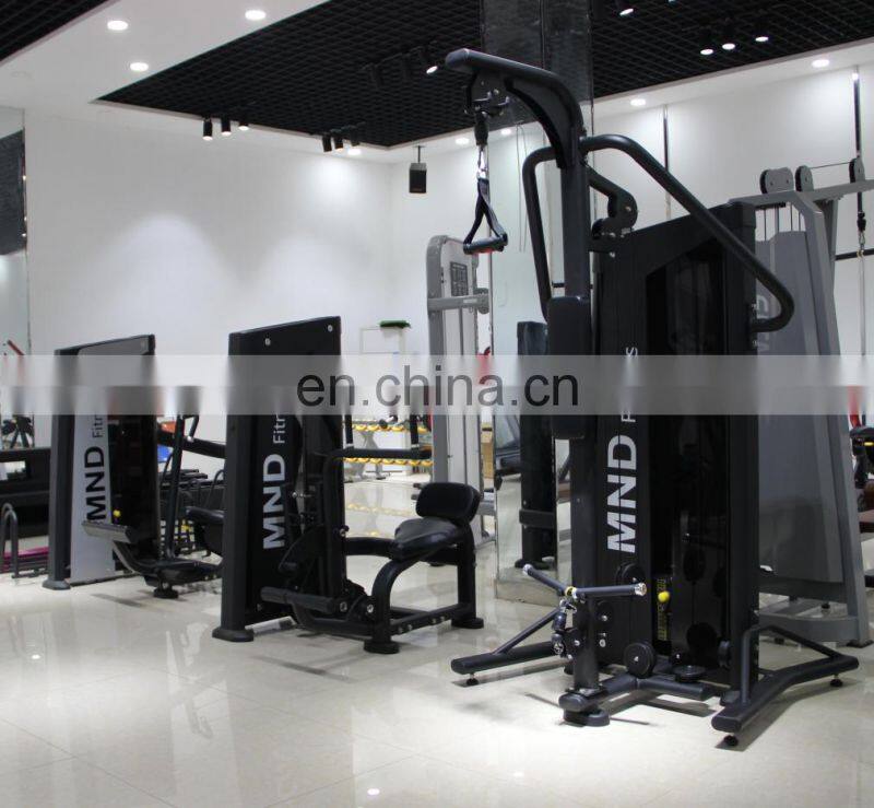 Commercial Gym Fitness Machine Pin Loaded Gym Equipment Shoulder Press Machine for Gym Use