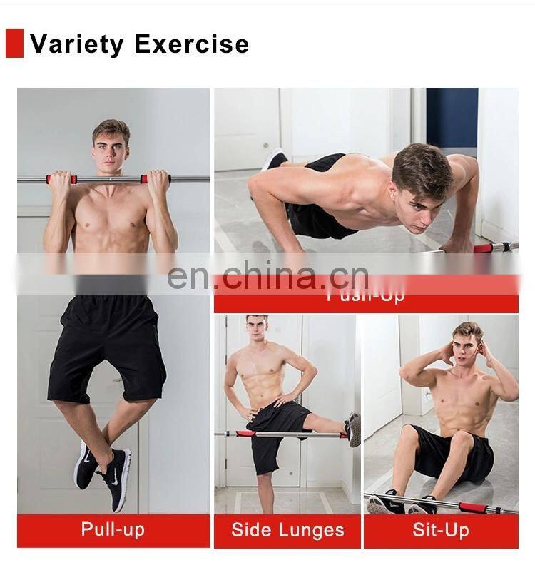 Body Building Squat Rack Home Wall Mount Fitness Adjustable Exercise Pull Up BarHandles hammer gym