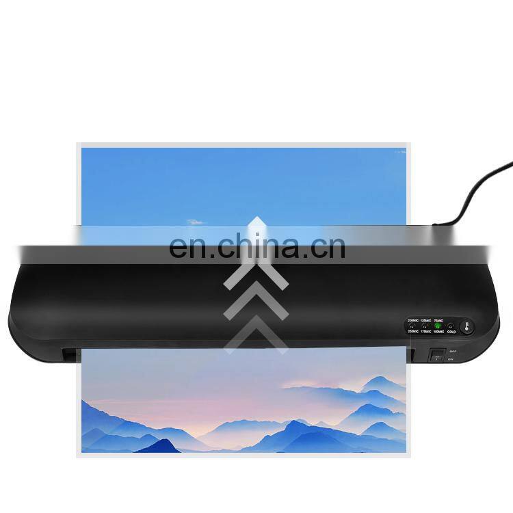 Good Quality A3 Laminating Machine 2 Rollers Office Automatic 230mm Width Photo 3 In 1 Laminator Hot Cold Laminator