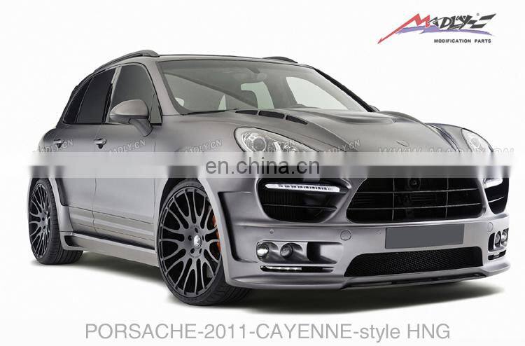 High quality Body kit for Porsche Cayenne 958 body kit for Cayenne 958 HM HNG Style wide body middle muffler 2011-2014 Year