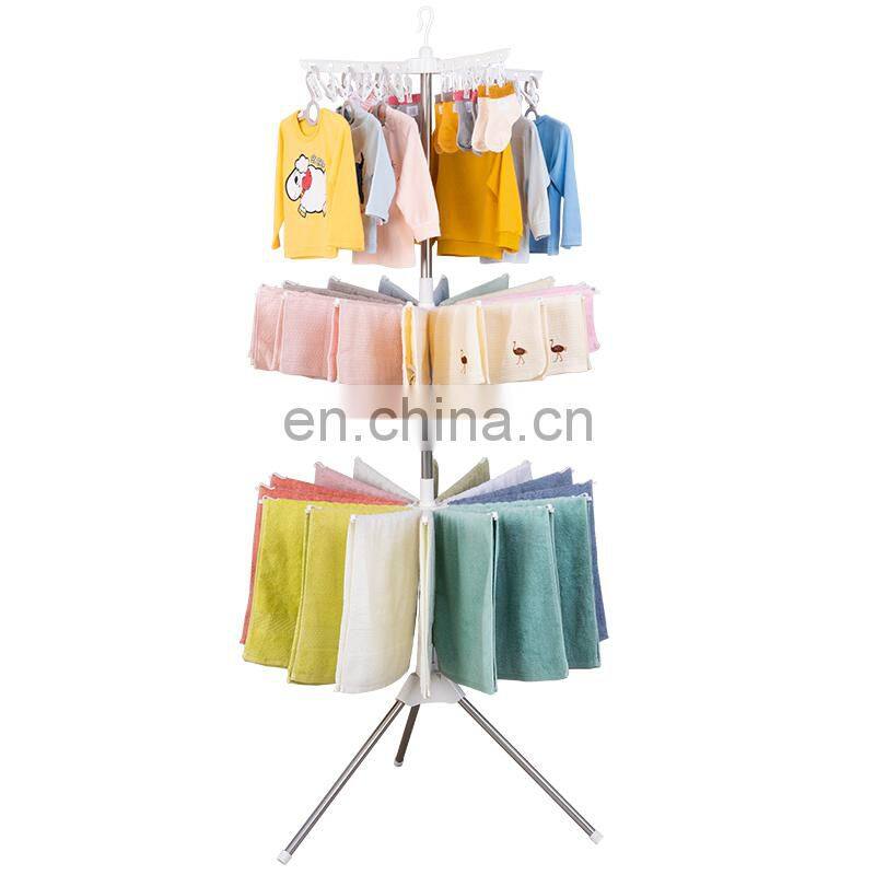 China Factory stand up stainless steel towel rack multi rods