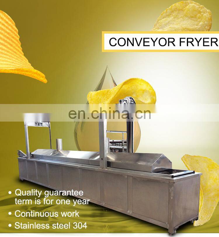 electric industrial fryer electric potato chips frying machine