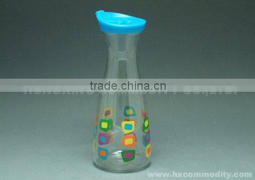 1.8L plastic cold water jug with cup set
