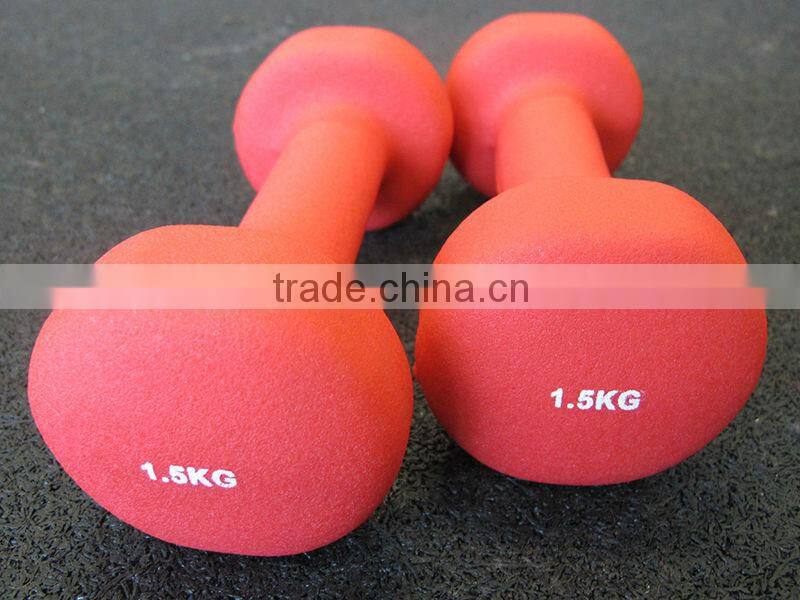 PVC coated dumbbell