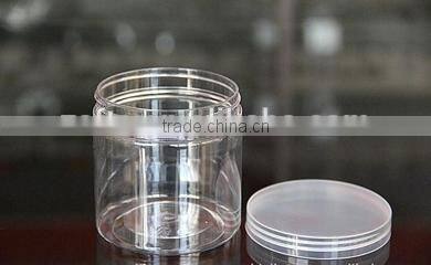 500ml empty clear PET jar