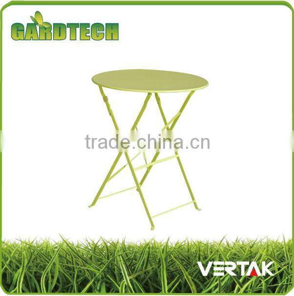 New 3pcs colorful metal bistro set