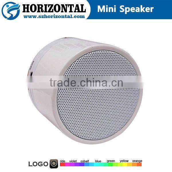 Professional OEM services portable mini bluetooth speaker with TF card FM and smart voice handsfree for mobile phones