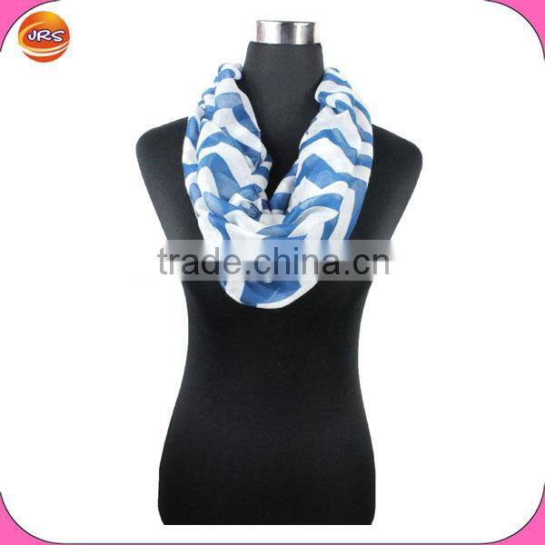 lady's chevron infinity scarf