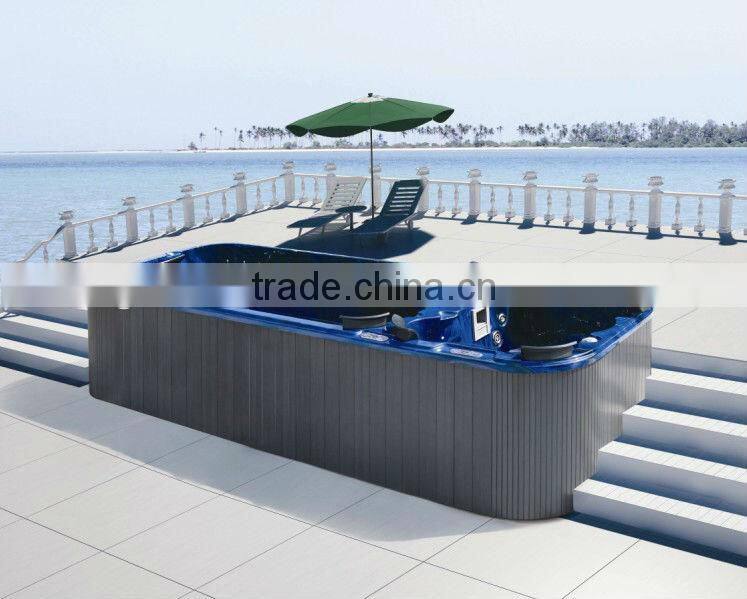 European style outdoor spa