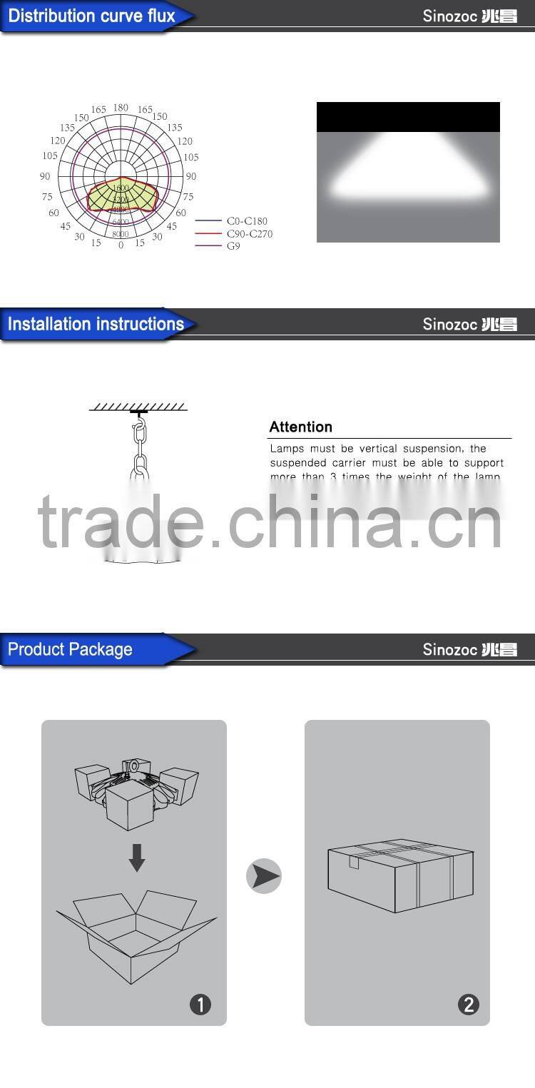 Sinozoc 200w UFO LED high bay light Fixture UFO highbay light, ufo led high bay light 200w