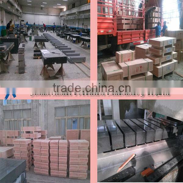 Polished and high precision DIN 000 machinery components High precision granite column