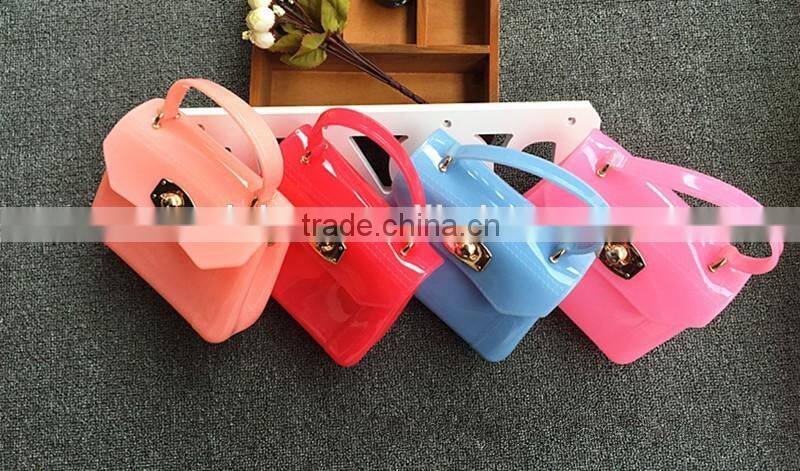 Wholesale Colored Silicone Rubber Tote Bag Female Bag