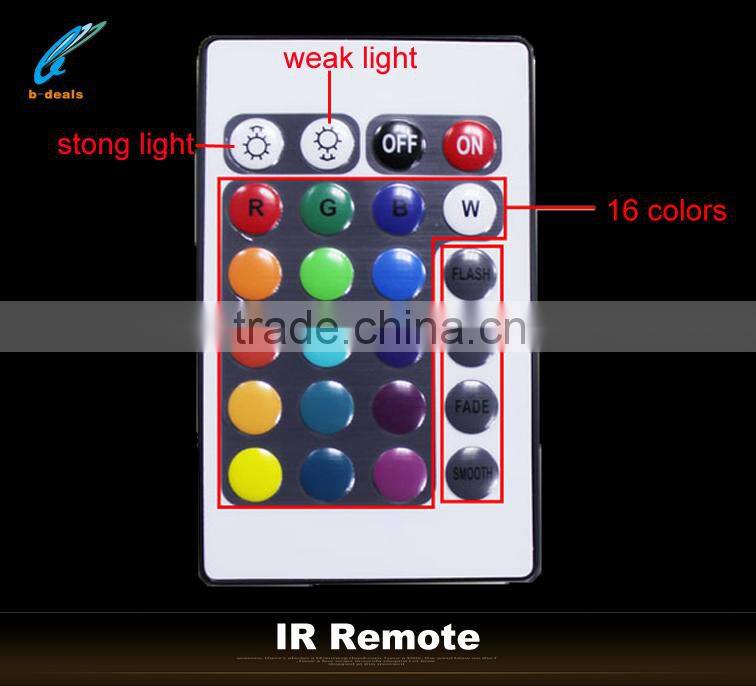 RGB Multi-Color LED Angel Eyes Halo Rings Kit For 2011-2014 Dodge Charger with Remote