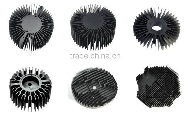Aluminum Extrusion LED Light Heatsink for Sale